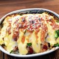 mocochipoo's cooksnap of when they made 納豆ピザライス(ナピラ).