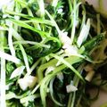 クックLF9IHC☆'s cooksnap of when they made たっぷり食べられるよ♡水菜のにんにく炒め.