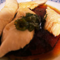 素人ソフトボウル人's cooksnap of when they made レンジのみで完成！蒸しササミのネギだれ.