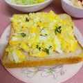 へい♡ゆー♡'s cooksnap of when they made 簡単タルタルソースのトースト.