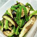 ユキふじ's cooksnap of when they made 作り置き　ナスとピーマン.