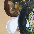 2児ママみきてぃ's cooksnap of when they made ふんわり油揚げとわかめのみそ汁♪.