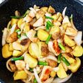 やまちょす☆'s cooksnap of when they made 新じゃがと鶏肉の塩にんにく炒め.