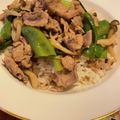 はーくんごーごー's cooksnap of when they made 小松菜としめじの豚バラ中華あんかけ丼.