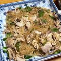 こむきむこ's cooksnap of when they made 簡単♪豚バラピーマン春雨炒め.