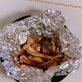 柴犬のお顔☆'s cooksnap of when they made 簡単☆松茸ホイル焼き.