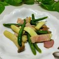 mielle's cooksnap of when they made キノコとインゲンのニンニクバター醤油炒め.