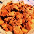 kana9333's cooksnap of when they made 鶏ももと秋の味覚バター醤油炒め.