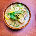 たいちん☆'s cooksnap of when they made 鯖と筍のお味噌汁.