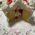 ♡JyuRiku♡'s cooksnap of when they made ★簡単！果物溢れ出す誕生日ケーキ★.
