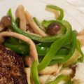 七瀬雪's cooksnap of when they made しめじとピーマンのさっと煮♪お弁当にも～.