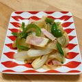 ♧ぴの字♧'s cooksnap of when they made 簡単！玉ねぎピーマンベーコンの炒め物.