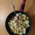 moniqro555's cooksnap of when they made 鶏もも肉と白菜のフライパン煮込み.