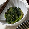 maaa。's cooksnap of when they made 簡単♪ほうれん草の胡麻和え.
