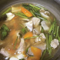 クックNYAGO☆'s cooksnap of when they made 5分で♪博多風[白濁]☃～❤ 鶏の水炊き❤ 時短料理♪♬.