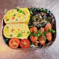 ゆかりんご117♪'s cooksnap of when they made チーズとミックスベジタブルの玉子焼.