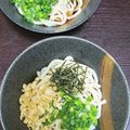 2児ママみきてぃ's cooksnap of when they made 【温】うちのぶっかけうどん【冷】.
