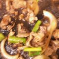 クックS5N2AF☆'s cooksnap of when they made 牛アスパラの甜麺醤炒め.