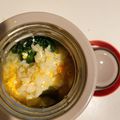 ももゆみ1230's cooksnap of when they made ヒガシマルうどんスープde卵雑炊☆.