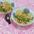 みかかめ's cooksnap of when they made 白滝とピーマンとハムのきんぴら.