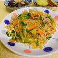 へい♡ゆー♡'s cooksnap of when they made 野菜を白だしで炒めるしらたきのチャプチェ.