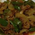 ヨシヨッシー's cooksnap of when they made 牛肉ピーマン玉ねぎ♪甘辛オイスター炒め.