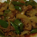 ヨシヨッシー's cooksnap of when they made 牛肉ピーマン玉ねぎ♪甘辛オイスター炒め.