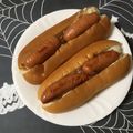 puniＫ's cooksnap of when they made スウェーデン式ホットドッグ♪揚げ玉ねぎで.
