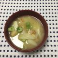 おはなすき's cooksnap of when they made 長ネギとじゃがいものお味噌汁.