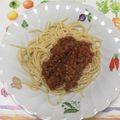 おはなすき's cooksnap of when they made 実はかんたん♪ボローニャ風ミートソース.