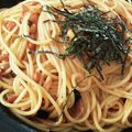 minimai's cooksnap of when they made 簡単パスタ 納豆と永谷園松茸の味お吸い物.