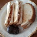小手毬＊●((◉ｴ◉))●'s cooksnap of when they made 完熟バナナとラズベリーの簡単おやつサンド.