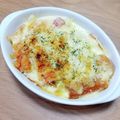 ＊なぁ＊'s cooksnap of when they made 食パンの耳で★パングラタン！！.