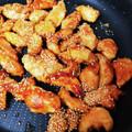 yumachi6's cooksnap of when they made 超簡単！フライパンで作るささみの甘辛揚げ.