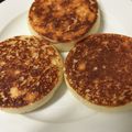 whitebear's cooksnap of when they made オシャレに休日の朝食 クランペット.