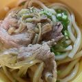 クックJWLD9G☆'s cooksnap of when they made とろろと甘辛豚肉の月見うどん.