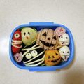yu_kii⑅♡'s cooksnap of when they made ミイラのにぎやかハロウィン弁当☆.