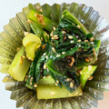 オリーブP's cooksnap of when they made 小松菜の中華風ゴマ和え.