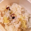 まーさんれなさん's cooksnap of when they made さつまいもの炊き込みご飯.