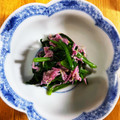 おに＠ぎり's cooksnap of when they made ほうれん草と菊の花のポン酢和え.