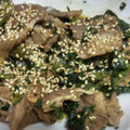 料理大好きボーイ's cooksnap of when they made 牛肉とほうれん草の甘辛炒め.