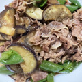 おおざっぱなＯ型ママ's cooksnap of when they made なすとししとうと牛肉の甘辛炒め.