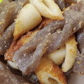 marixxxm's cooksnap of when they made 節約◎ちくわとこんにゃくのごまみそ炒め.
