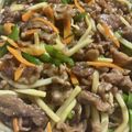 ♡ちゅん's cooksnap of when they made コストコプルコギビーフで！青椒肉絲.