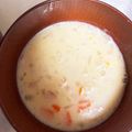 ☆m。's cooksnap of when they made 簡単おいしい　豆乳スープ.
