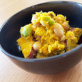 ♡こもれび♡'s cooksnap of when they made カボチャとさつまいもと蒸し豆のサラダ.