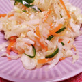 hitomi♪＊'s cooksnap of when they made きゃべつとかにかまのごま風味.