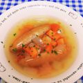 ととろ＆めい's cooksnap of when they made 冷蔵庫おかたづけ☆トマトスープ.