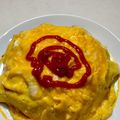 ♪ゆかたん♡'s cooksnap of when they made 超簡単！昔ながらのオムライス.
