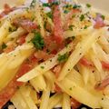 クックLDX6TD☆'s cooksnap of when they made ♥じゃがいもとサラミのガーリック炒め♥.